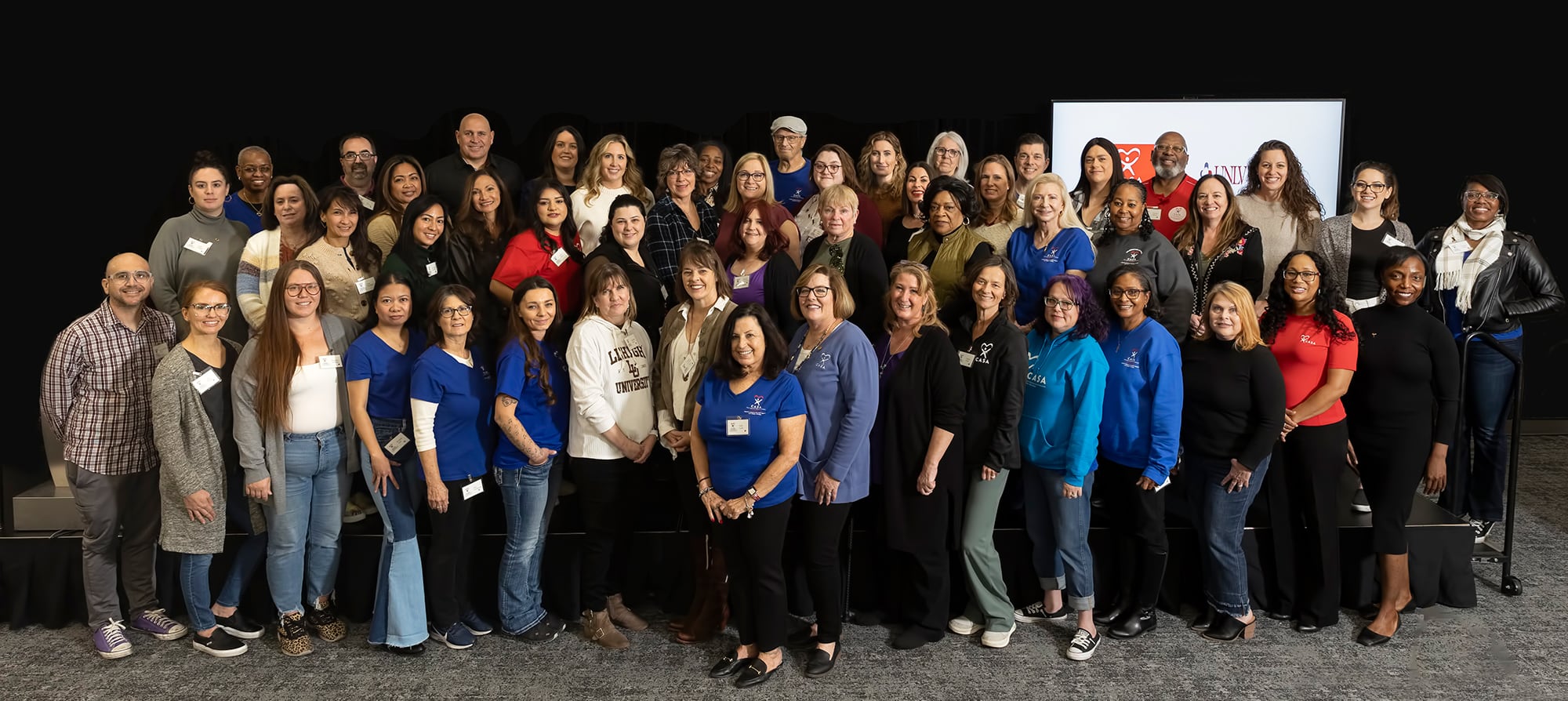 Group of CASA volunteers attend CASA Strong conference