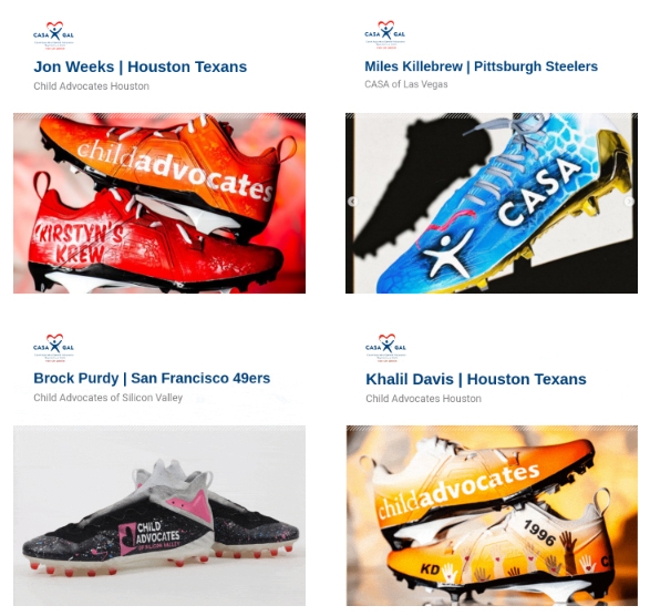 Instagram posts for My Cause My Cleats