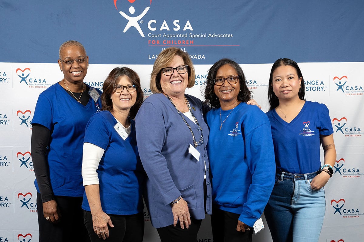 Group of CASA volunteers